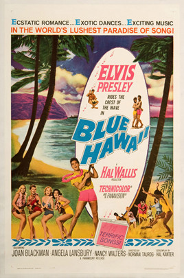 Cartel de Blues Hawaii