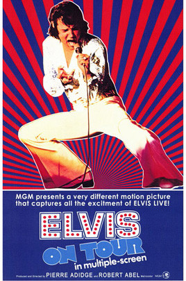 Cartel de Elvis On Tour