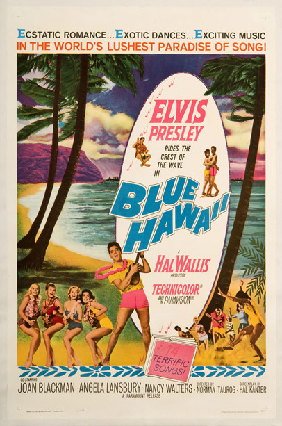 Cartel de Blue Hawaii
