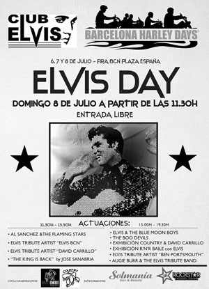 Elvis Day en BCN Harley Days